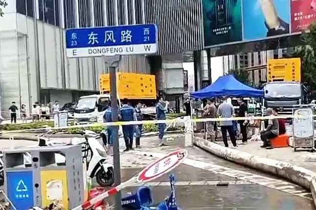 欧宝官方端网站登录入口-欧宝(中国)排涝突击队在排涝现场